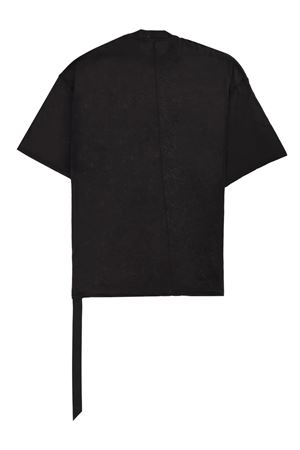 T-shirt in cotone nero RICK OWENS DRKSHDW | DU01F4259BH09